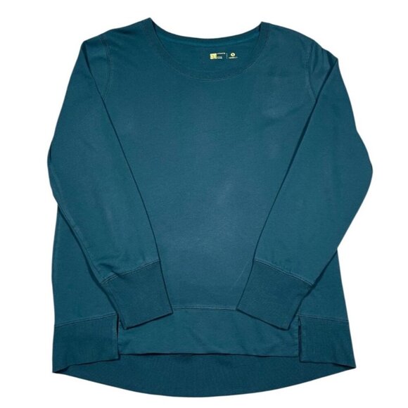 Xersion Emerald Relaxed Fit Sweatshirt SIZE-LARGE - Picture 1 of 6